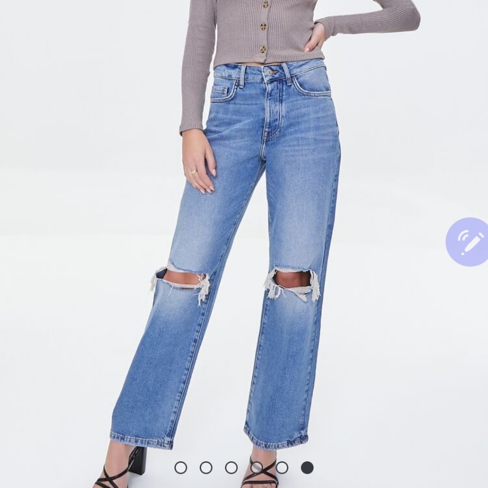 Brand New-F21 90s fit loose jean